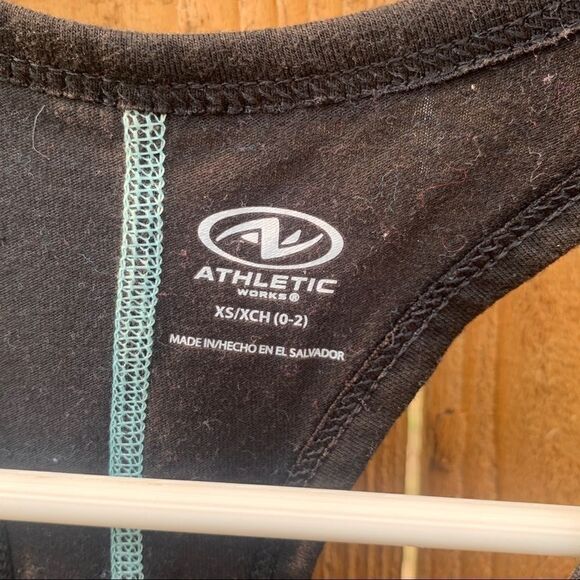 Athletic Works tank top size xs all black - Picture 3 of 6